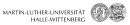 Logo of Martin Luther University of Halle-Wittenberg
